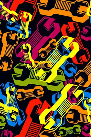 几何印花华亿平台图片