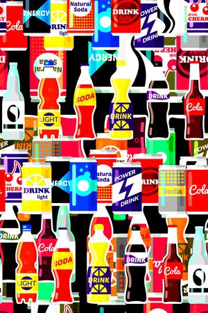 几何印花华亿平台图片