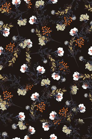 春夏华亿平台印花华亿平台图片