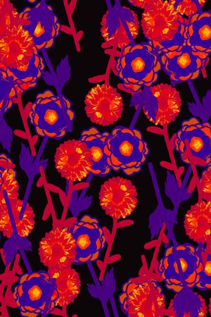 抽象印花华亿平台图片