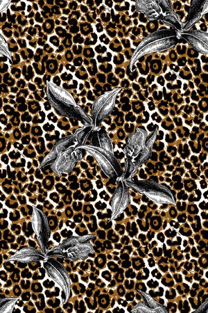 春夏华亿平台印花华亿平台图片