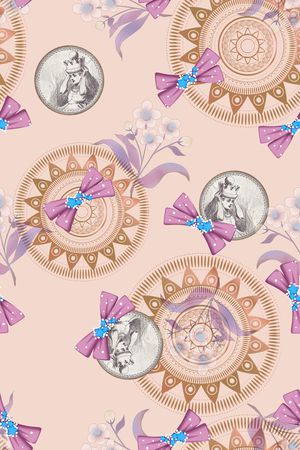 少女印花华亿平台图片