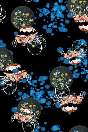 波点印花华亿平台图片