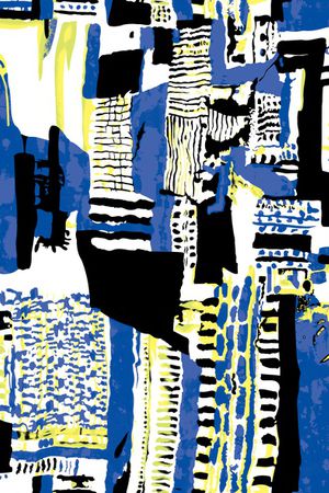 抽象印花华亿平台图片