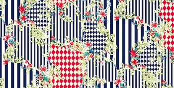 几何印花华亿平台图片