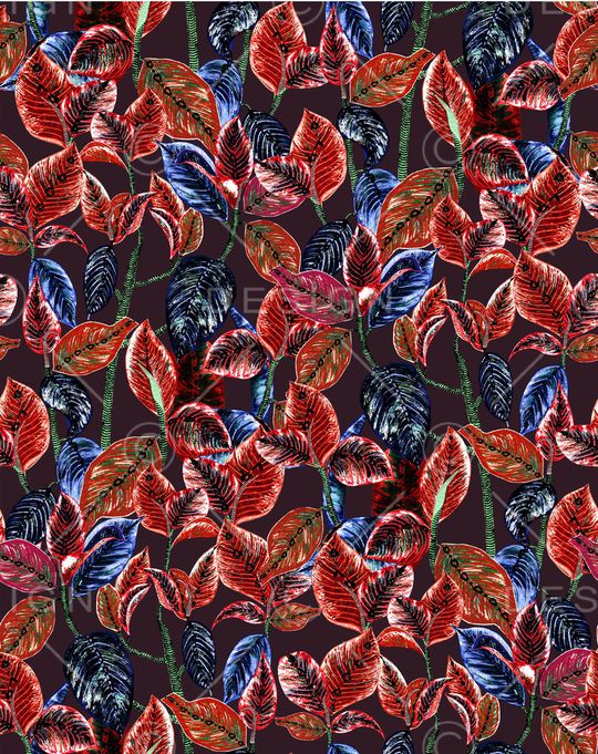 小碎花印花华亿平台图片