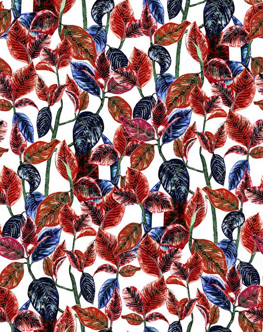 小碎花印花华亿平台图片