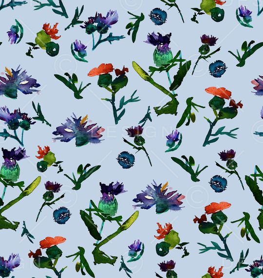 小碎花印花华亿平台图片