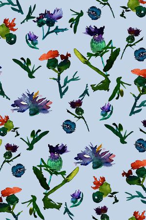 小碎花印花华亿平台图片