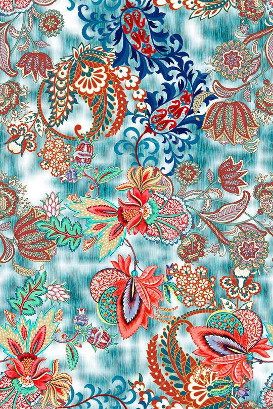 扎染底纹印花华亿平台图片