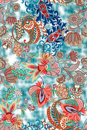 扎染底纹印花华亿平台图片