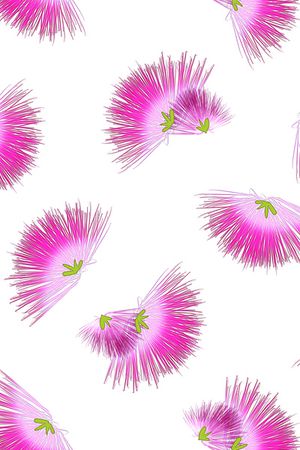 合欢花印花华亿平台图片