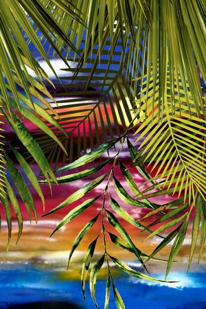 手绘印花华亿平台图片