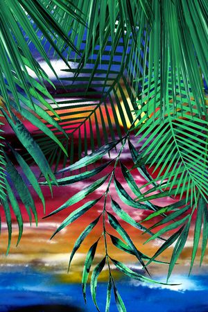 手绘印花华亿平台图片