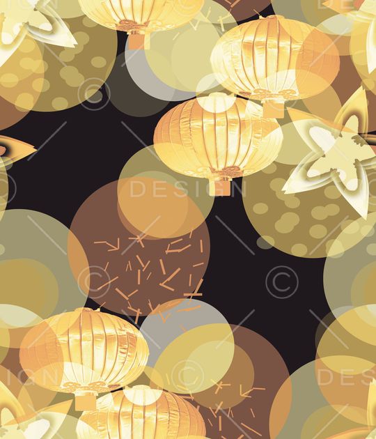 几何印花华亿平台图片