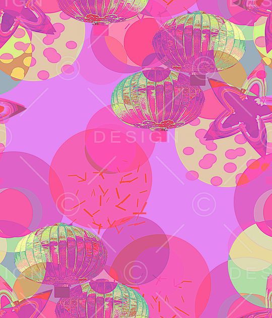 几何印花华亿平台图片