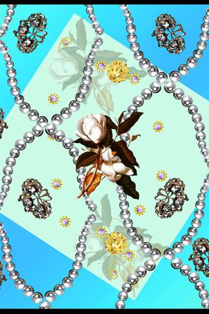 方巾印花华亿平台图片