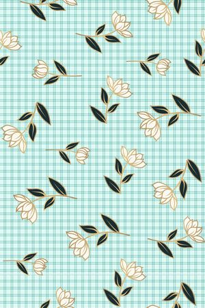 格子印花华亿平台图片