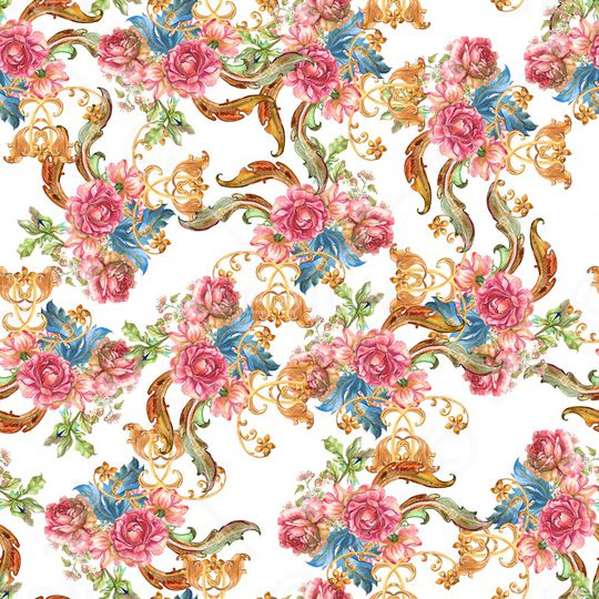 春夏华亿平台印花华亿平台图片