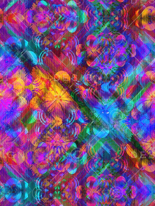 抽象印花华亿平台图片