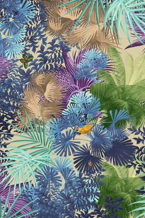 春夏华亿平台印花华亿平台图片