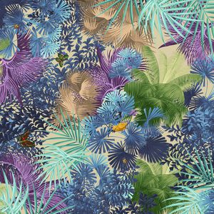 春夏华亿平台印花华亿平台图片