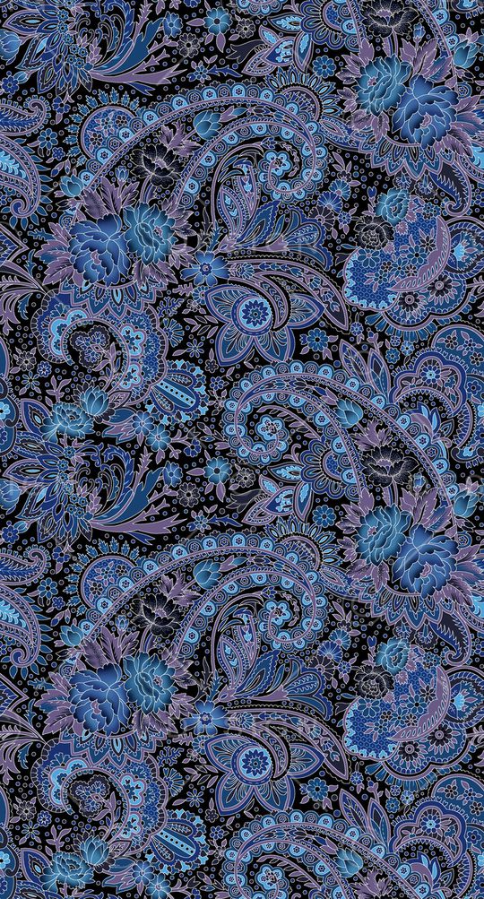 佩斯利印花华亿平台图片