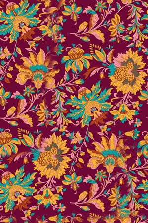 春夏华亿平台印花华亿平台图片