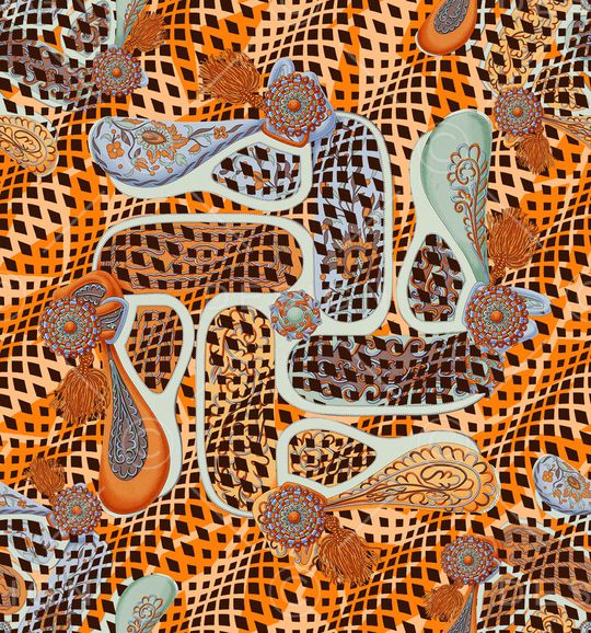 时尚印花华亿平台图片