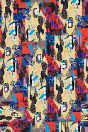 裤子印花华亿平台图片