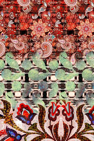 定位花印花华亿平台图片