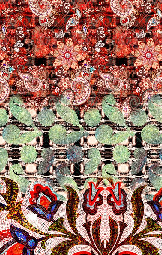 定位花印花华亿平台图片