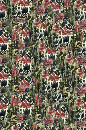 裤子印花华亿平台图片