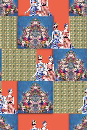 时尚印花华亿平台图片