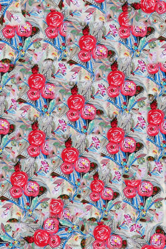 旗袍印花华亿平台图片