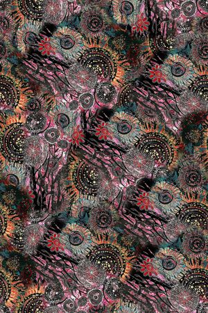 旗袍印花华亿平台图片