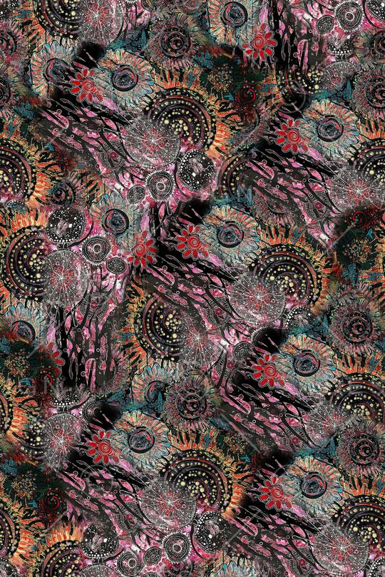 旗袍印花华亿平台图片