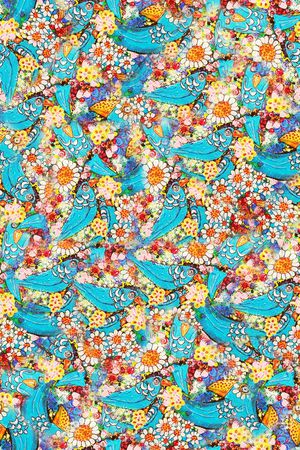 旗袍印花华亿平台图片