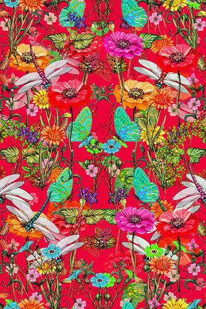 旗袍印花华亿平台图片