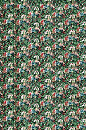 旗袍印花华亿平台图片