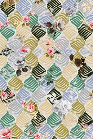 旗袍印花华亿平台图片