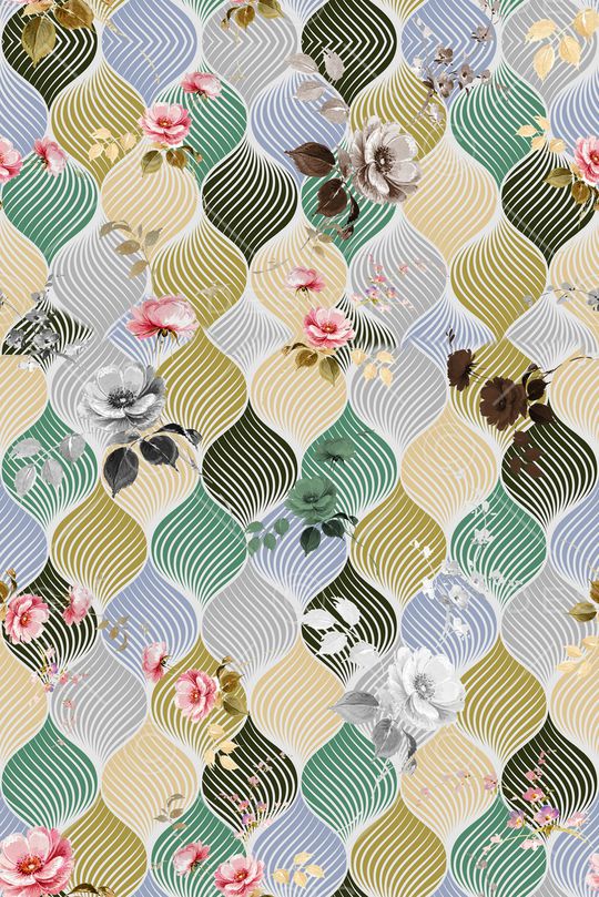 旗袍印花华亿平台图片