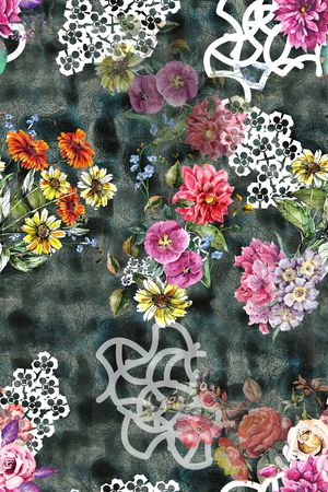 旗袍印花华亿平台图片