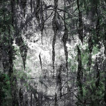 树枝印花华亿平台图片