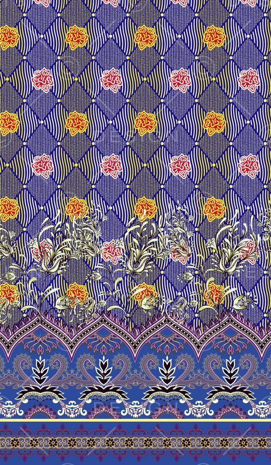 波西米亚印花华亿平台图片