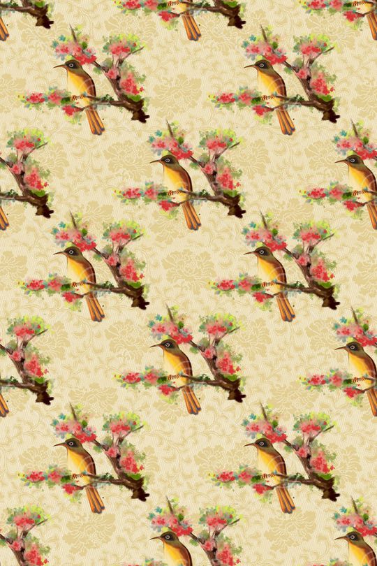 古典花纹印花华亿平台图片