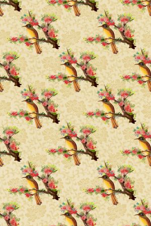 古典花纹印花华亿平台图片