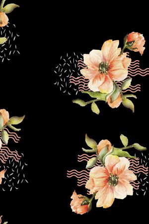 水彩印花华亿平台图片