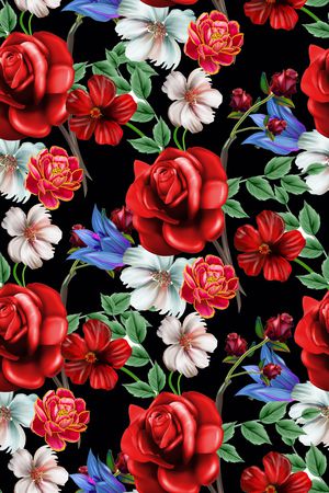 抽象印花华亿平台图片