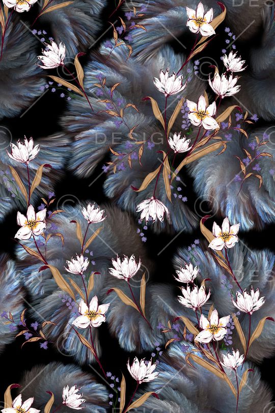 抽象印花华亿平台图片